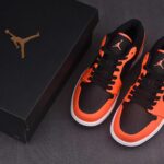 Giày Air Jordan 1 Low SE Black Turf Orange Best Quality