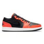 Giày Air Jordan 1 Low SE Black Turf Orange Best Quality