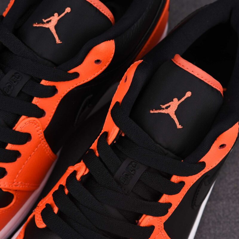 Giày Air Jordan 1 Low SE Black Turf Orange Best Quality