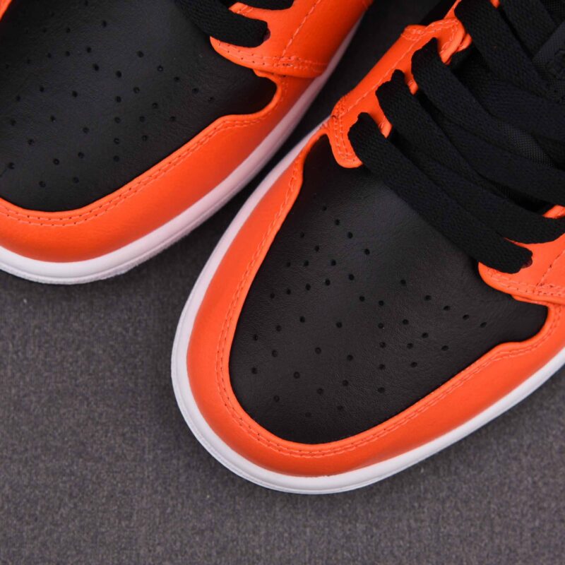 Giày Air Jordan 1 Low SE Black Turf Orange Best Quality