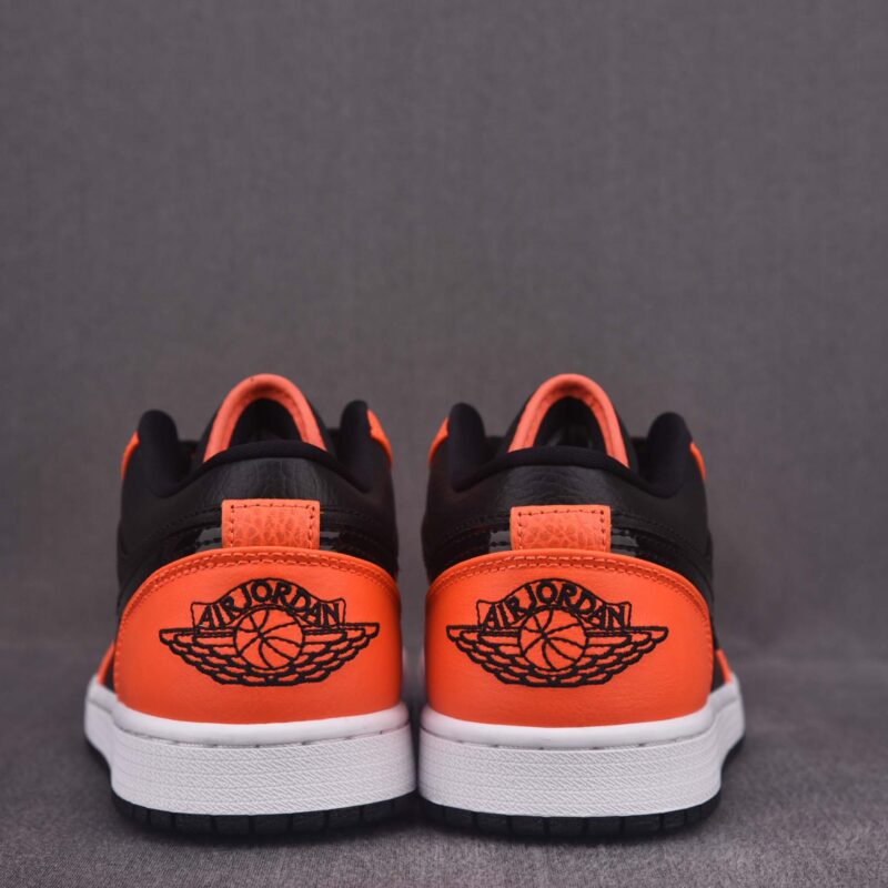 Giày Air Jordan 1 Low SE Black Turf Orange Best Quality