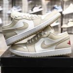 Giày Air Jordan 1 Low SE Heavy Tan Leather Best Quality