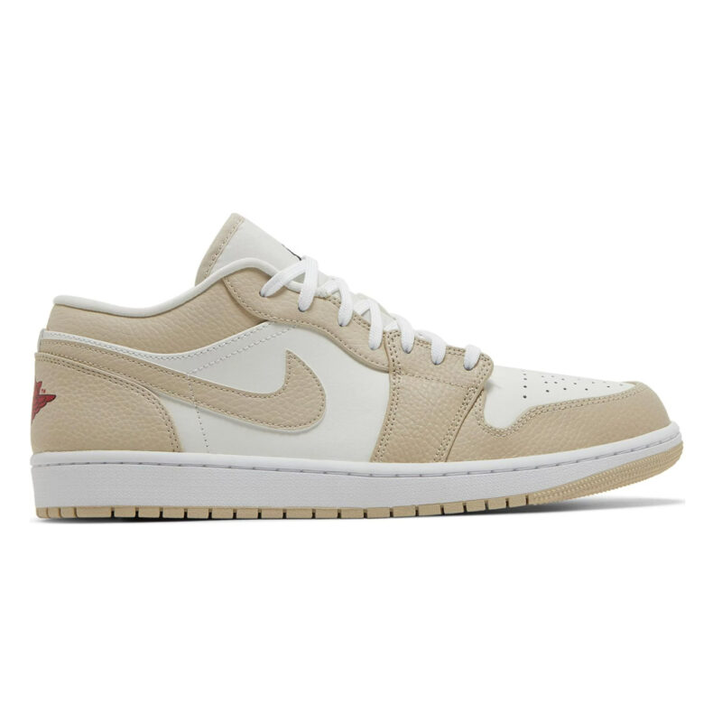 Giày Air Jordan 1 Low SE Heavy Tan Leather Best Quality