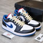 Giày Air Jordan 1 Low SE Industrial Blue Sashiko Best Quality