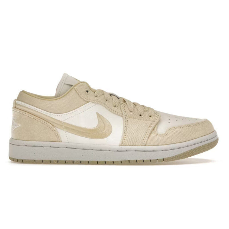 Giày Air Jordan 1 Low SE Team Gold Canvas Best Quality