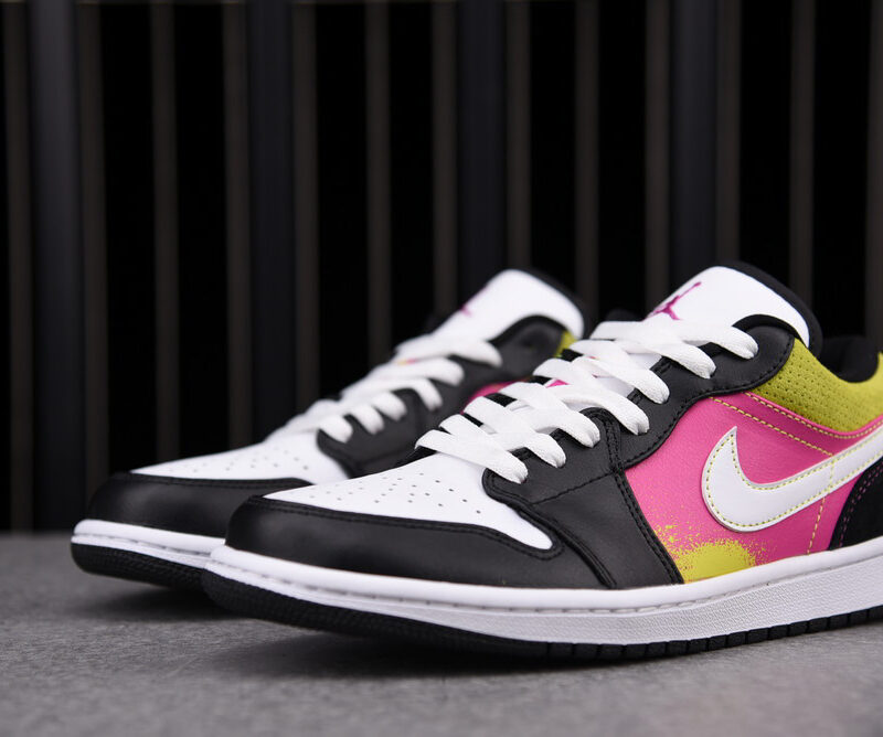 Giày Air Jordan 1 Low Spray Paint Best Quality