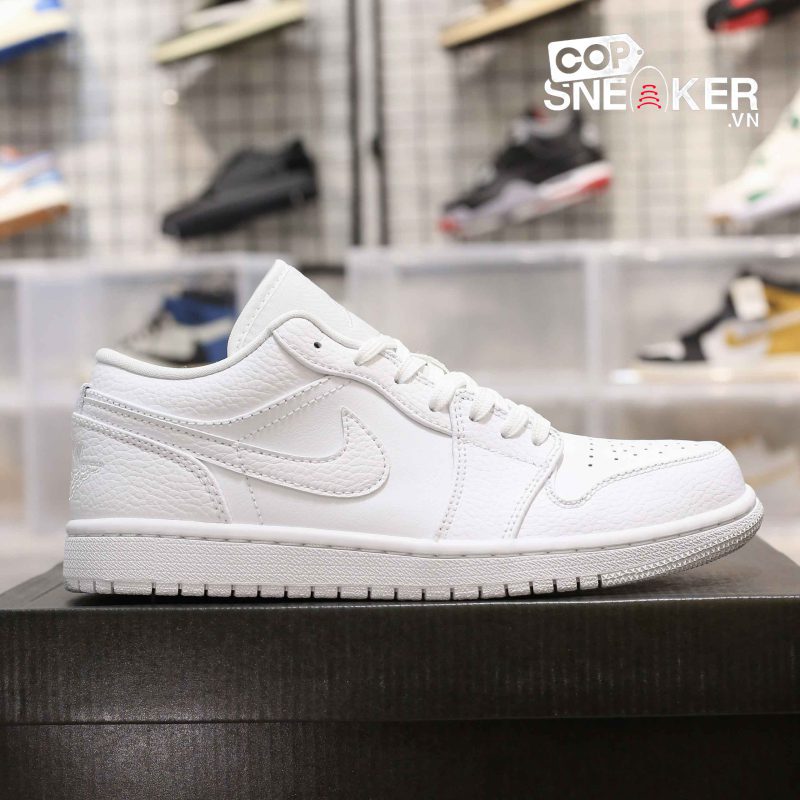 Giày Air Jordan 1 Low Triple White Best Quality