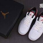 Giày Air Jordan 1 Low White Gym Red Best Quality