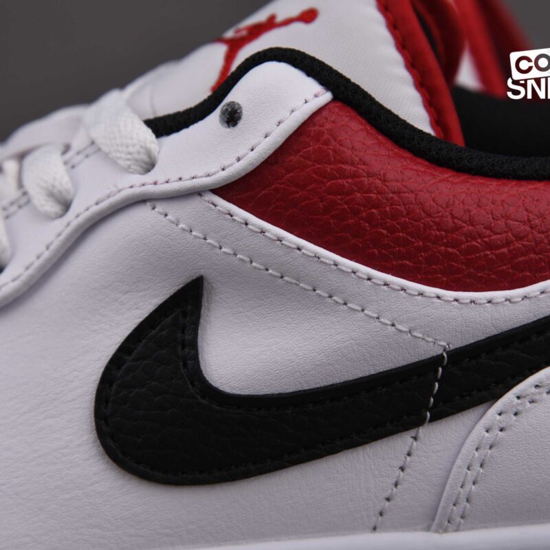 Giày Air Jordan 1 Low White Gym Red Best Quality