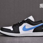 Giày Air Jordan 1 Low Wmns ‘Black University Blue’ Best Quality