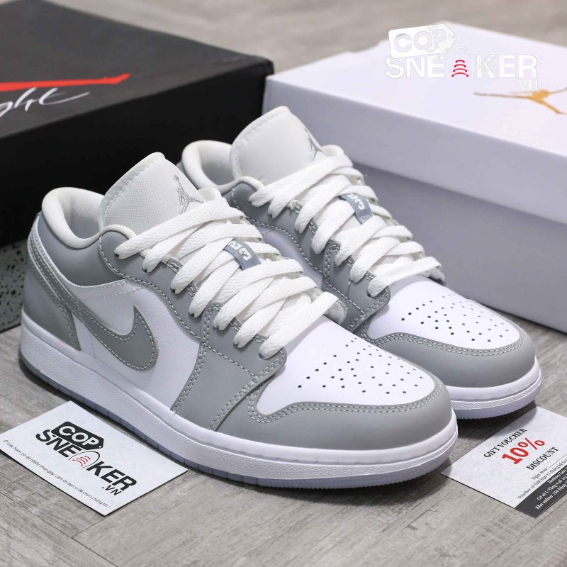 Giày Air Jordan 1 Low Wmns Wolf Grey Best Quality