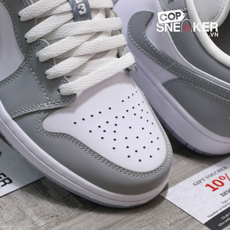 Giày Air Jordan 1 Low Wmns Wolf Grey Best Quality