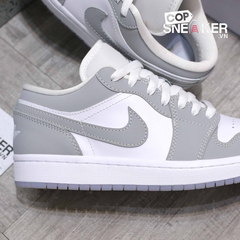 Giày Air Jordan 1 Low Wmns Wolf Grey Best Quality