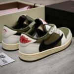 Giày Air Jordan 1 Low x Travis Scott ‘Medium Olive’ Best Quality