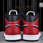 Giày Air Jordan 1 Mid Chicago Black Toe Best Quality