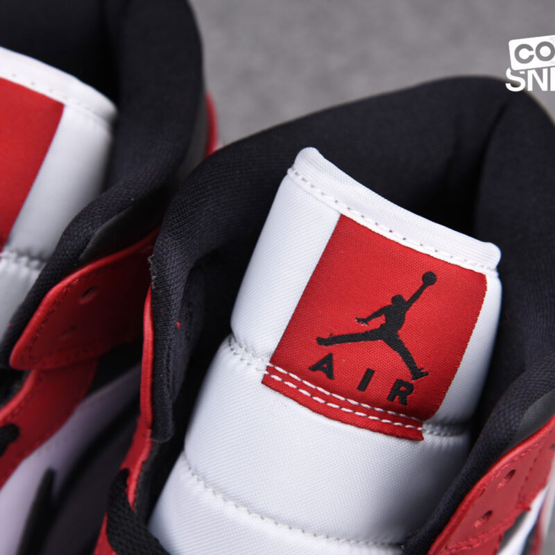 Giày Air Jordan 1 Mid Chicago Black Toe Best Quality