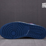 Giày Air Jordan 1 Mid French Blue Gym Red Best Quality