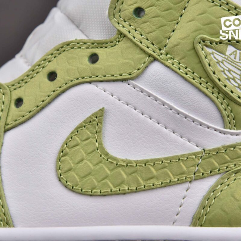 Giày Air Jordan 1 Mid ‘Green Python’ Best Quality