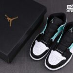 Giày Air Jordan 1 Mid Igloo Island Green Best Quality