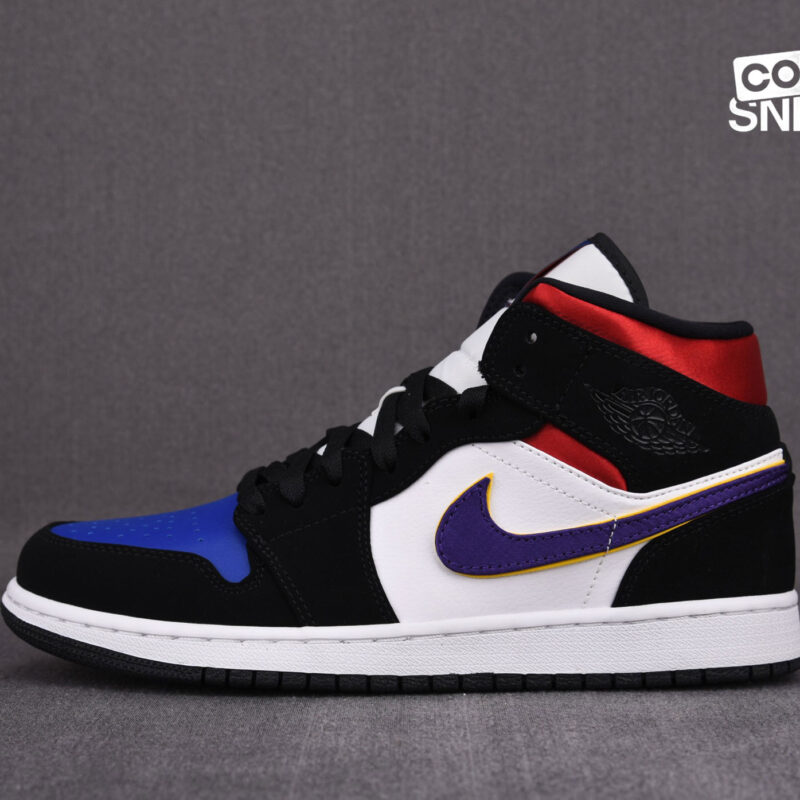 Giày Air Jordan 1 Mid ‘Lakers Top 3’ Best Quality