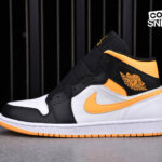 Giày Air Jordan 1 Mid Laser Orange Black Best Quality