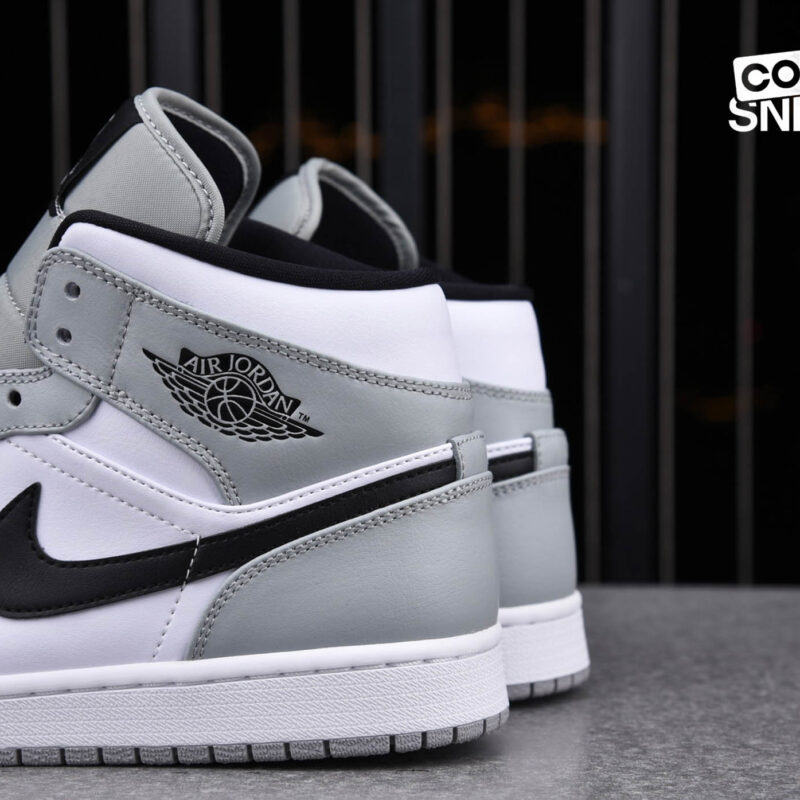 Giày Air Jordan 1 Mid ‘Light Smoke Grey’ V1 Best Quality