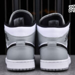 Giày Air Jordan 1 Mid ‘Light Smoke Grey’ V1 Best Quality