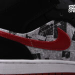 Giày Air Jordan 1 Mid Newspaper Best Quality