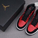 Giày Air Jordan 1 Mid Reverse Bred Best Quality