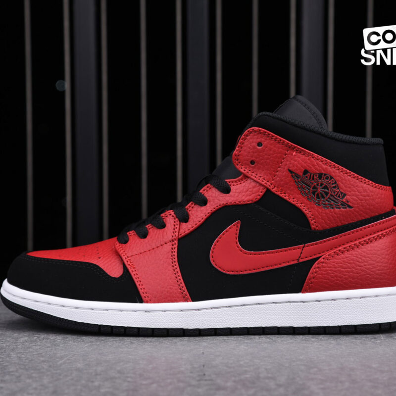 Giày Air Jordan 1 Mid Reverse Bred Best Quality