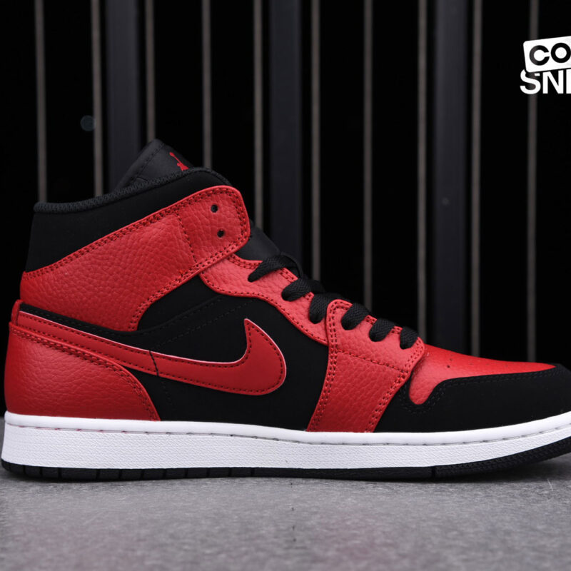 Giày Air Jordan 1 Mid Reverse Bred Best Quality