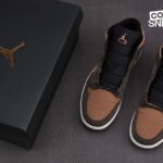 Giày Air Jordan 1 Mid SE ‘Dark Chocolate’ Best Quality