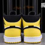 Giày Air Jordan 1 mid SE Yellow Toe Best Quality