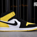 Giày Air Jordan 1 mid SE Yellow Toe Best Quality