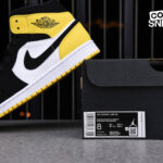 Giày Air Jordan 1 mid SE Yellow Toe Best Quality