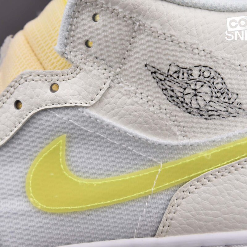 Giày Air Jordan 1 Mid Se “Yellow Voltage” Best Quality