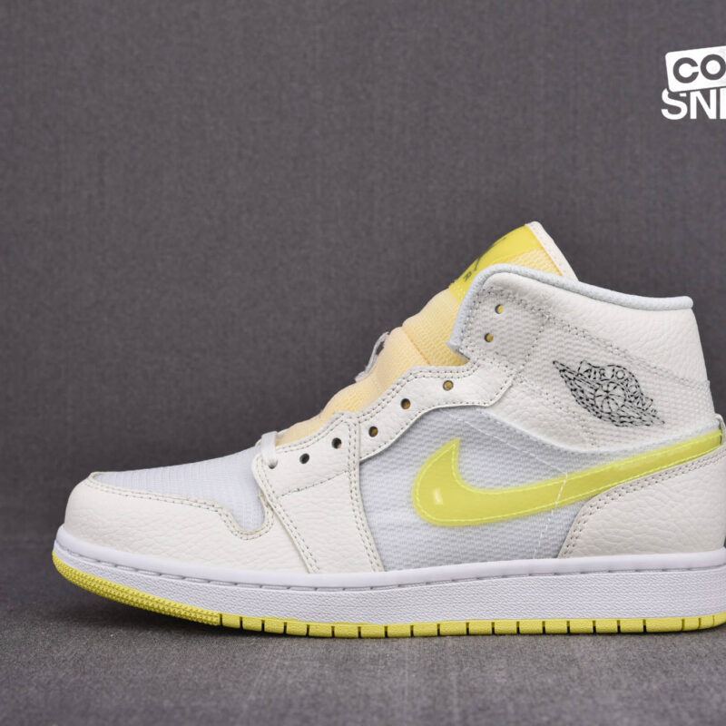 Giày Air Jordan 1 Mid Se “Yellow Voltage” Best Quality