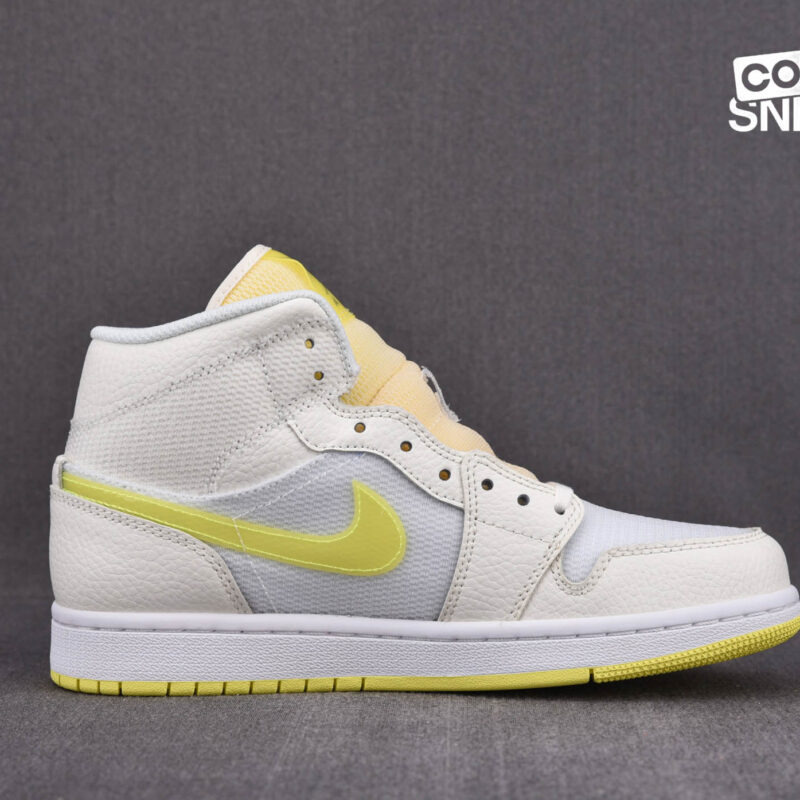 Giày Air Jordan 1 Mid Se “Yellow Voltage” Best Quality