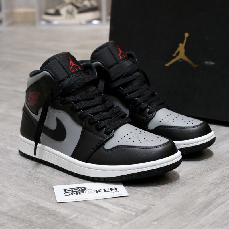 Giày Air Jordan 1 Mid Shadow Red Best Quality