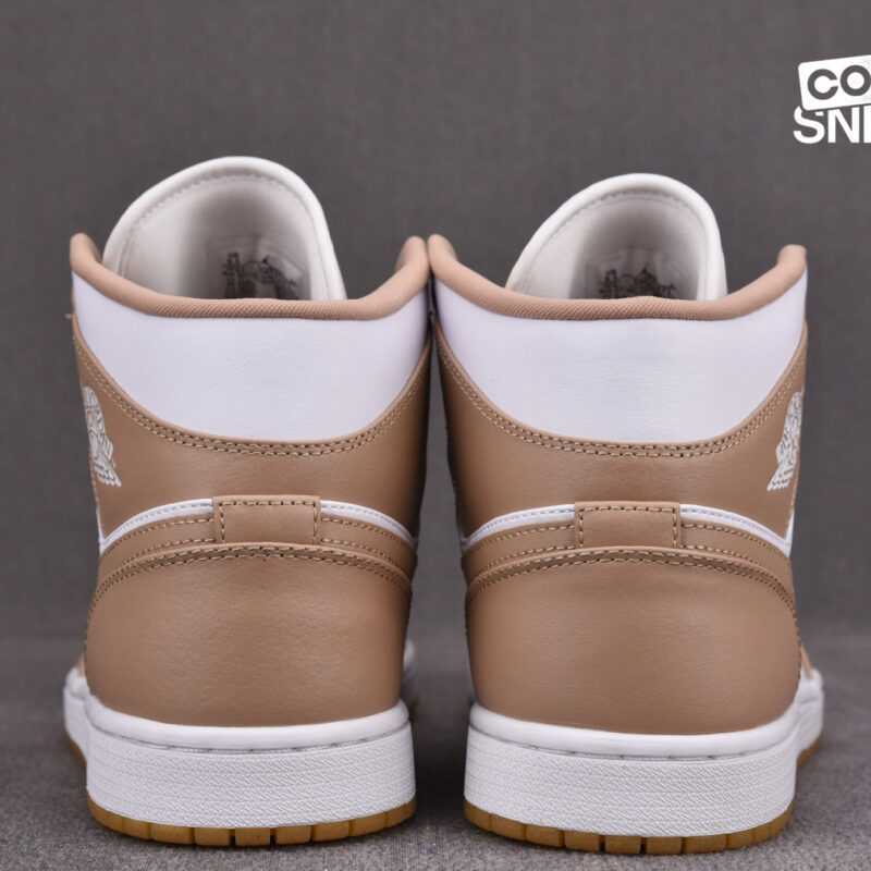 Giày Air Jordan 1 Mid ‘Tan Gum’ Best Quality