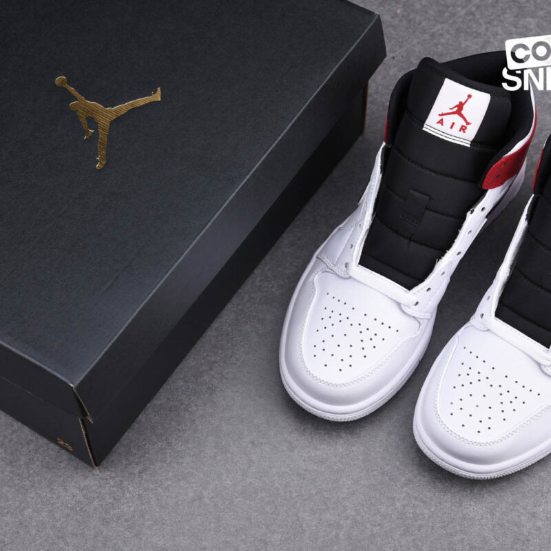 Giày Air Jordan 1 Mid ‘White Chicago Remix’ Best Quality