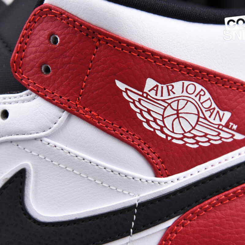 Giày Air Jordan 1 Mid ‘White Chicago Remix’ Best Quality