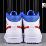 Giày Air Jordan 1 Mid ‘White Red Royal’ Best Quality