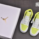 Giày Air Jordan 1 Mid Wmns ‘White Lime’ Best Quality