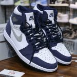 Giày Air Jordan 1 Retro High COJP Midnight Navy Best Quality