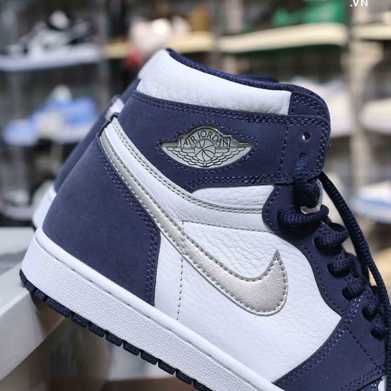 Giày Air Jordan 1 Retro High COJP Midnight Navy Best Quality