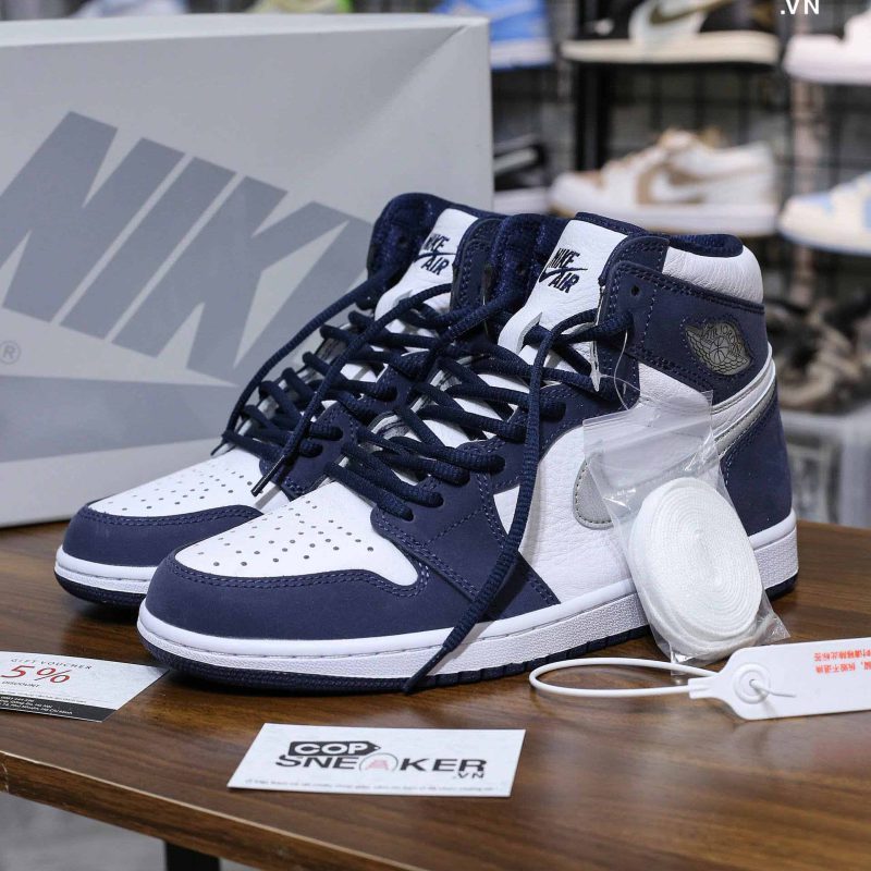 Giày Air Jordan 1 Retro High COJP Midnight Navy Best Quality