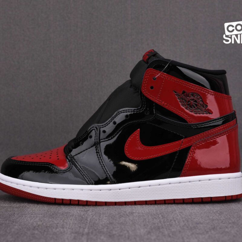 Giày Air Jordan 1 Retro High OG ‘Patent Bred’ Best Quality