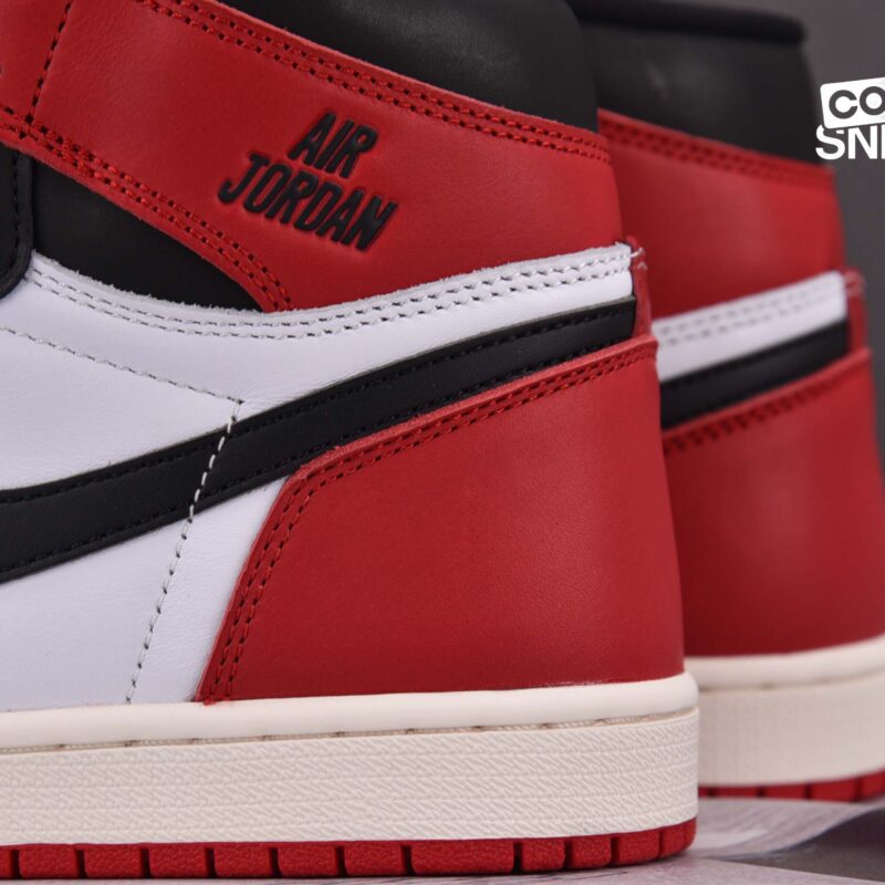 Giày Air Jordan 1 Retro High Og Satin ‘Black Toe’ Best Quality