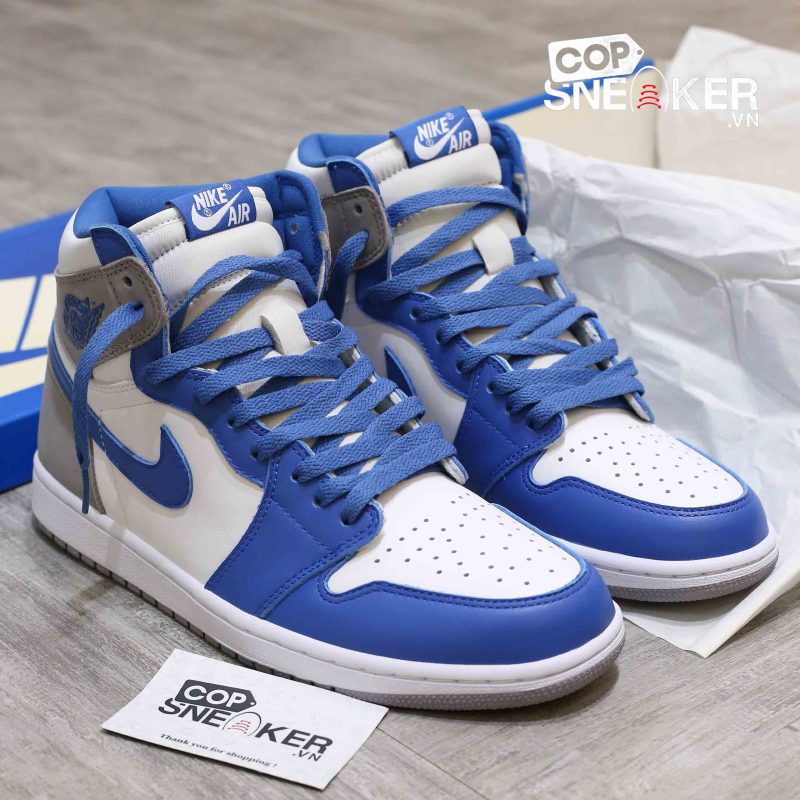 Giày Air Jordan 1 Retro High OG ‘True Blue’ Best Quality